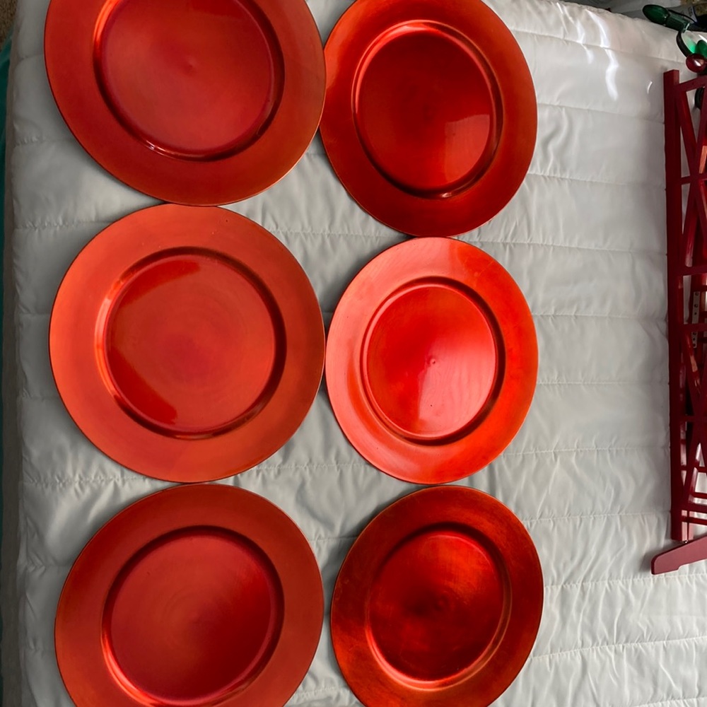Ashland Charger Plates, 6 pcs